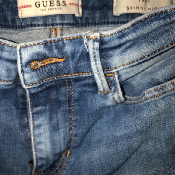 Highrise skinny guess jeans - Picture 1 of 4